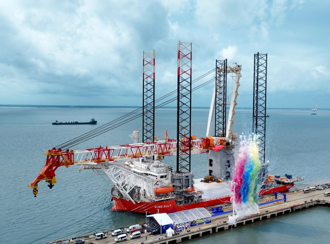 Cadeler’s Wind Ally, first A-class vessel for offshore wind projects