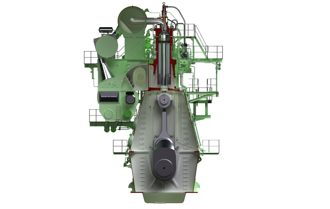 COSCO Shipping Libra at sea after methanol