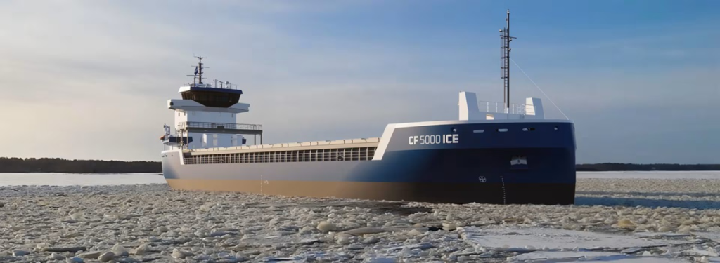 Damen unveils the Combi Freighter 5000 ICE at Europort 2025