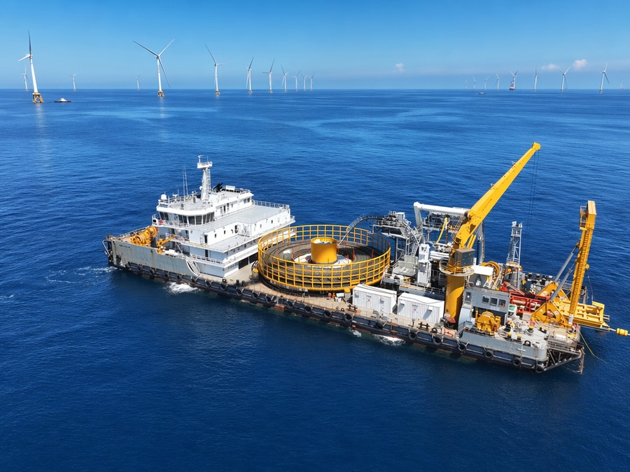 Orient Cable 66kV dynamic cable installation