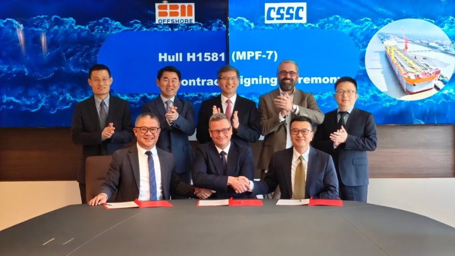 SBM Offshore Fast4Ward MPF7 hull contract with SWS and CSTC