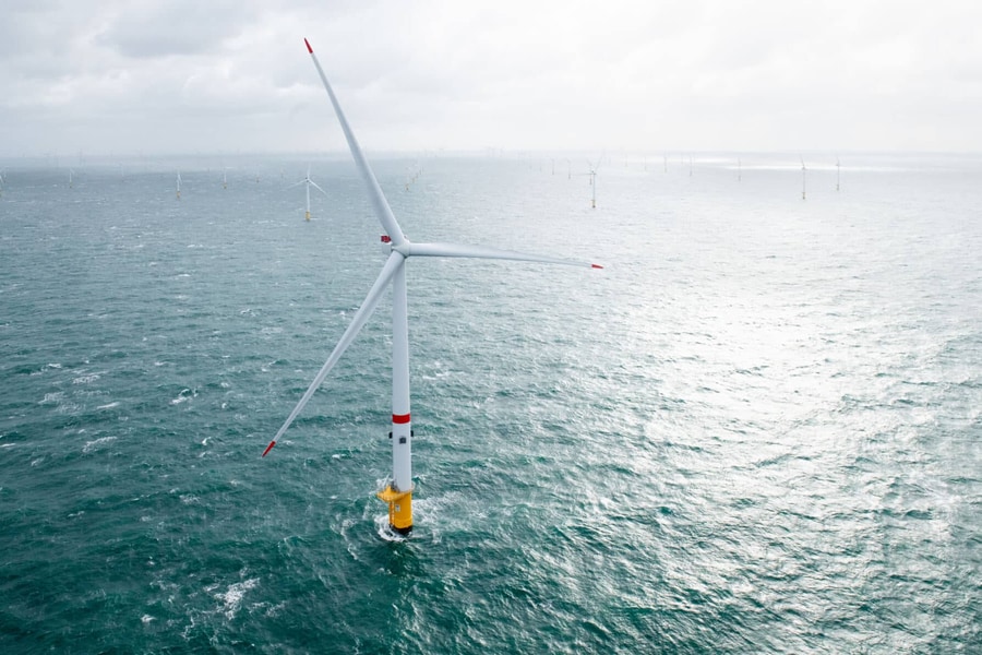 JERA Nex bp Nobelwind and Northwester 2 offshore wind farms in Belgium